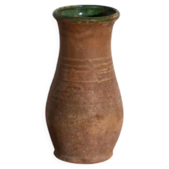 Vase ancien en céramique vernissée – Europe centrale, vers 1920