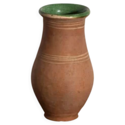 Vase ancien en céramique vernissée – Europe centrale, vers 1920
