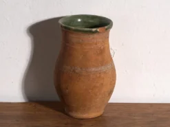 Vase ancien en céramique vernissée – Europe centrale, vers 1920