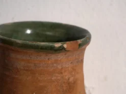 Vase ancien en céramique vernissée – Europe centrale, vers 1920