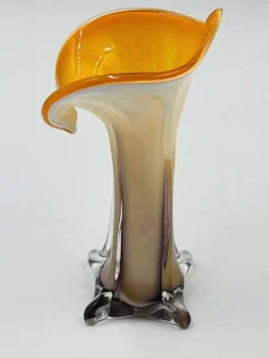 Vase Arum en verre de Murano
