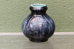 Vase boule Boch Frêres Keramis, art déco