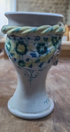 Vase-buste tête de femme — Céramique sicilienne — Manufacture Valde