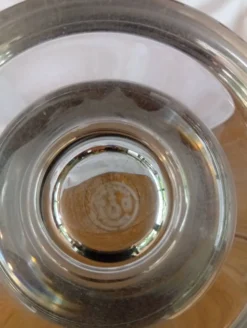 Vase "Cana" et boule "Sirius" en cristal de Baccarat