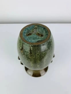 Vase céramique vintage style art nouveau