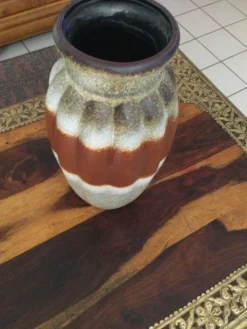 Vase de sol vintage Scheurich 292 en céramique W.Germany
