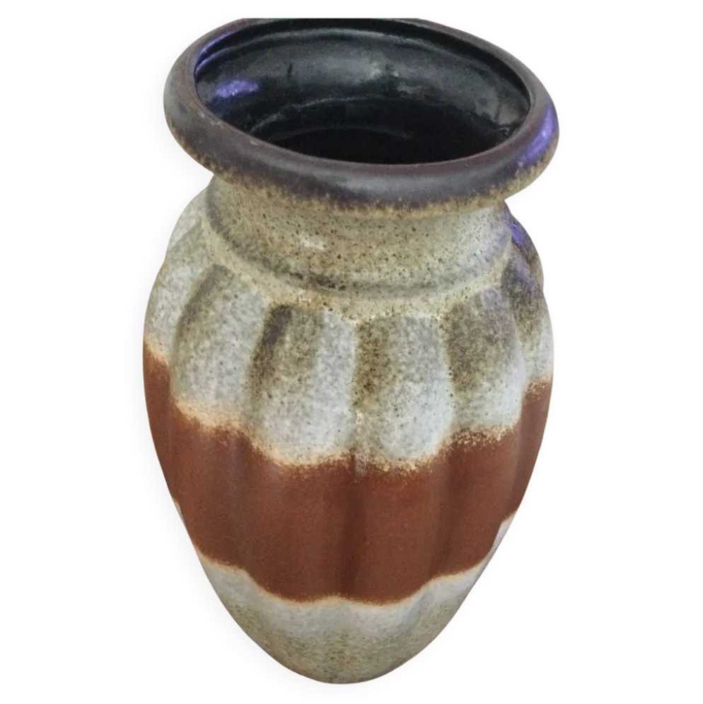 Vase de sol vintage Scheurich 292 en céramique W.Germany