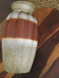 Vase de sol vintage Scheurich 292 en céramique W.Germany