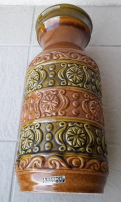 Vase en céramique années 70