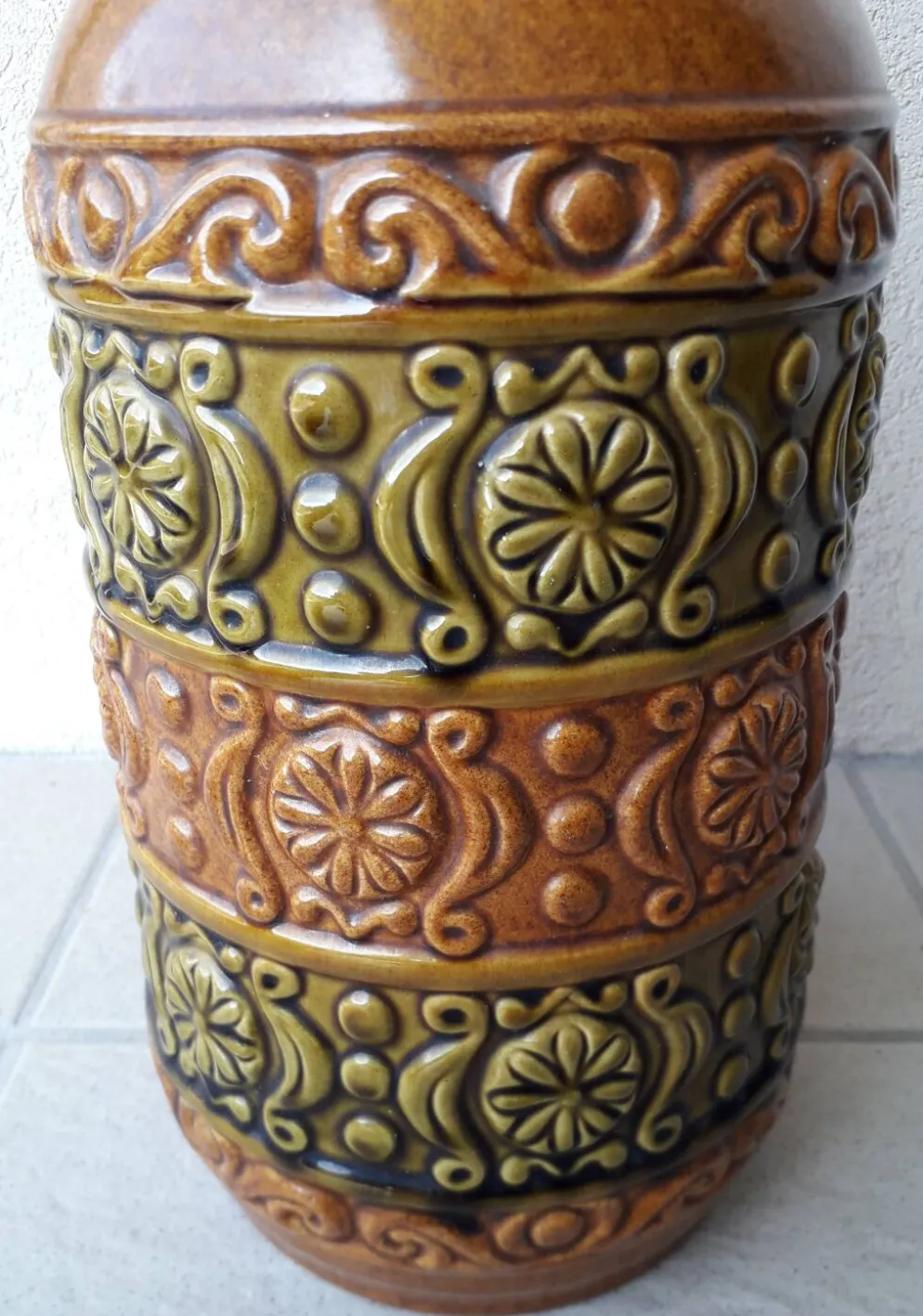 Vase en céramique années 70