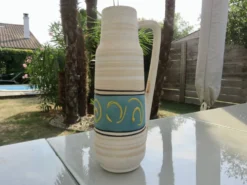 Vase en céramique avec anse "W.Germany" années 70