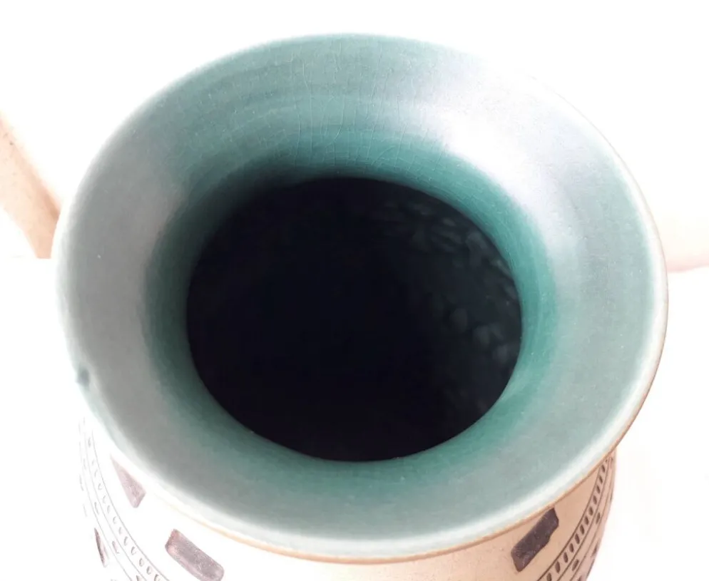 Vase en céramique des années 70