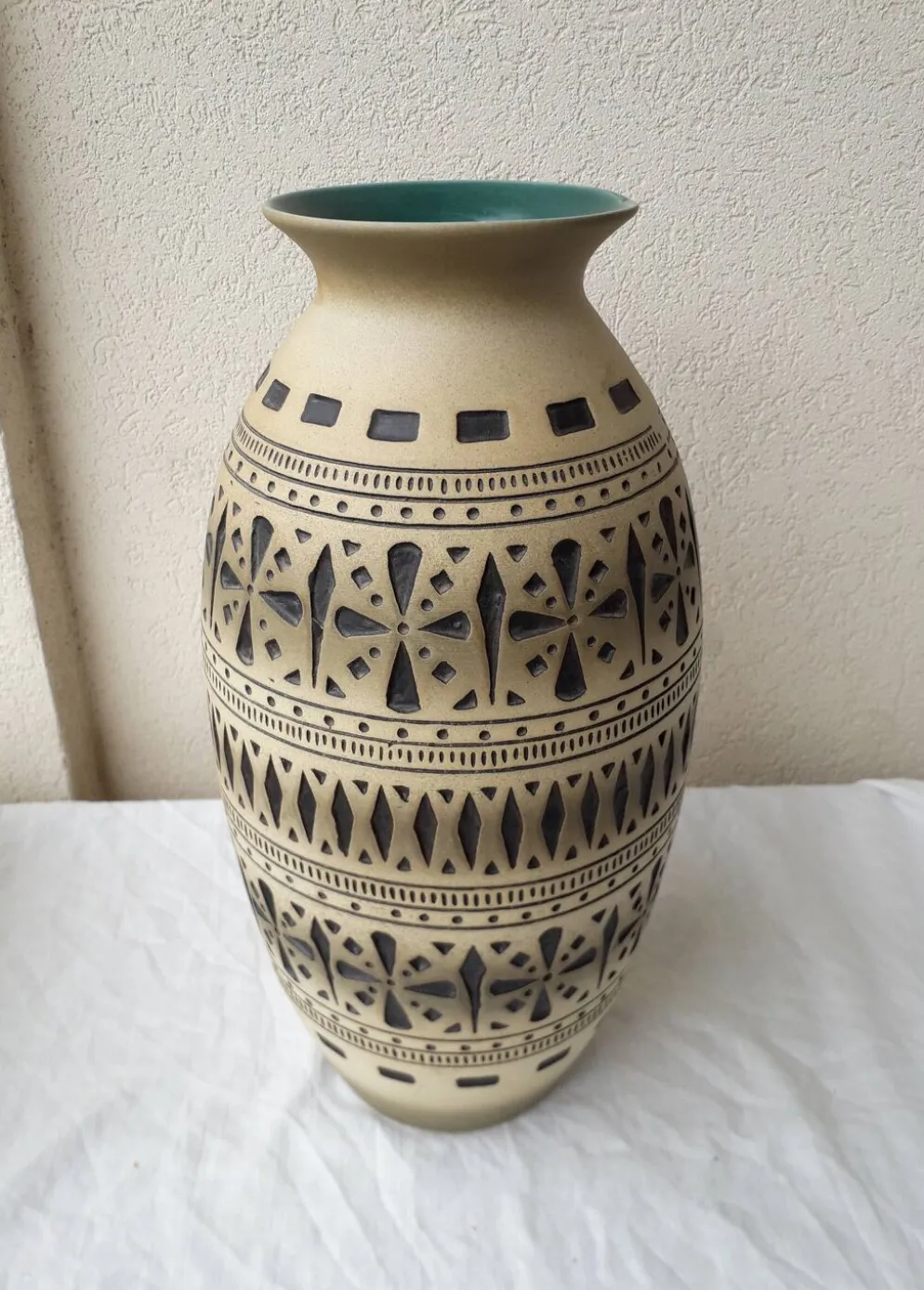 Vase en céramique des années 70