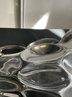 Vase en cristal français