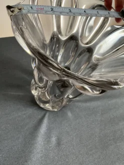 Vase en cristal français