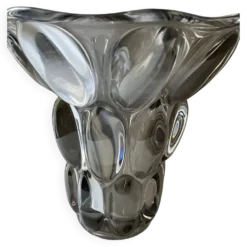 Vase en cristal français