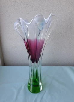 Vase en cristal Joseph Hospodka