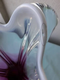 Vase en cristal Joseph Hospodka