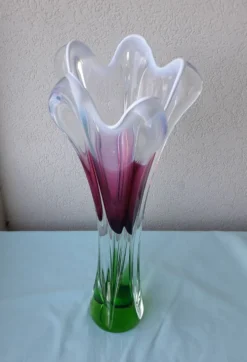 Vase en cristal Joseph Hospodka