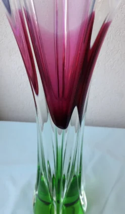 Vase en cristal Joseph Hospodka