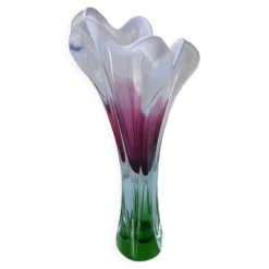Vase en cristal Joseph Hospodka