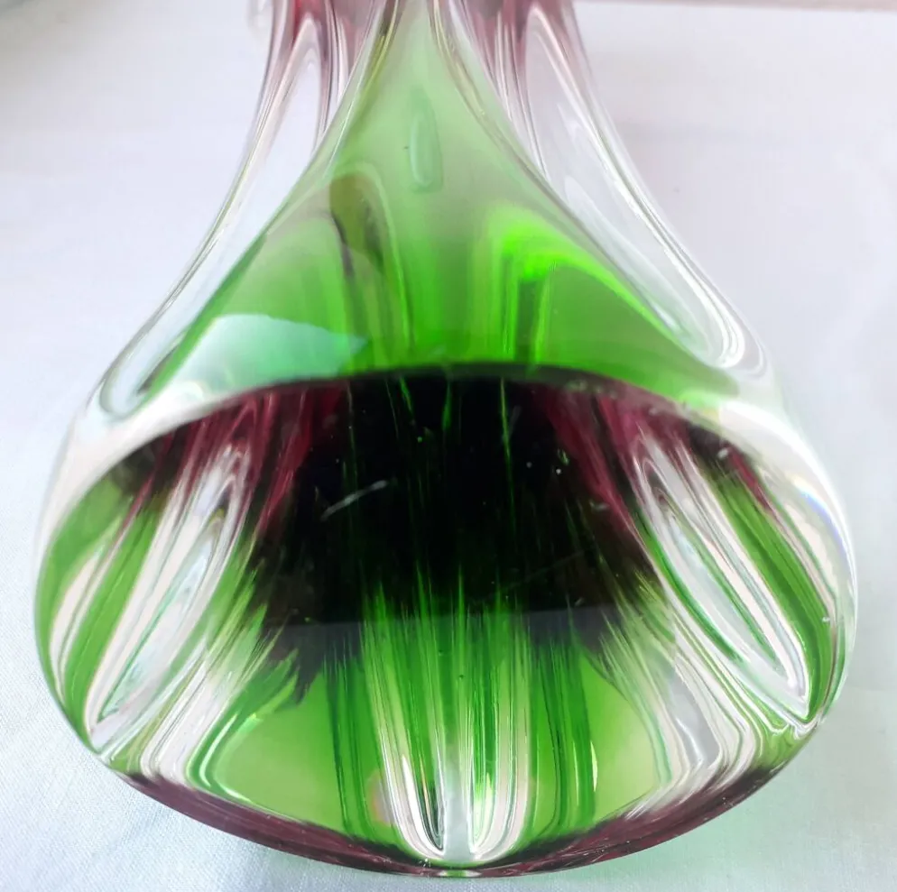 Vase en cristal Joseph Hospodka