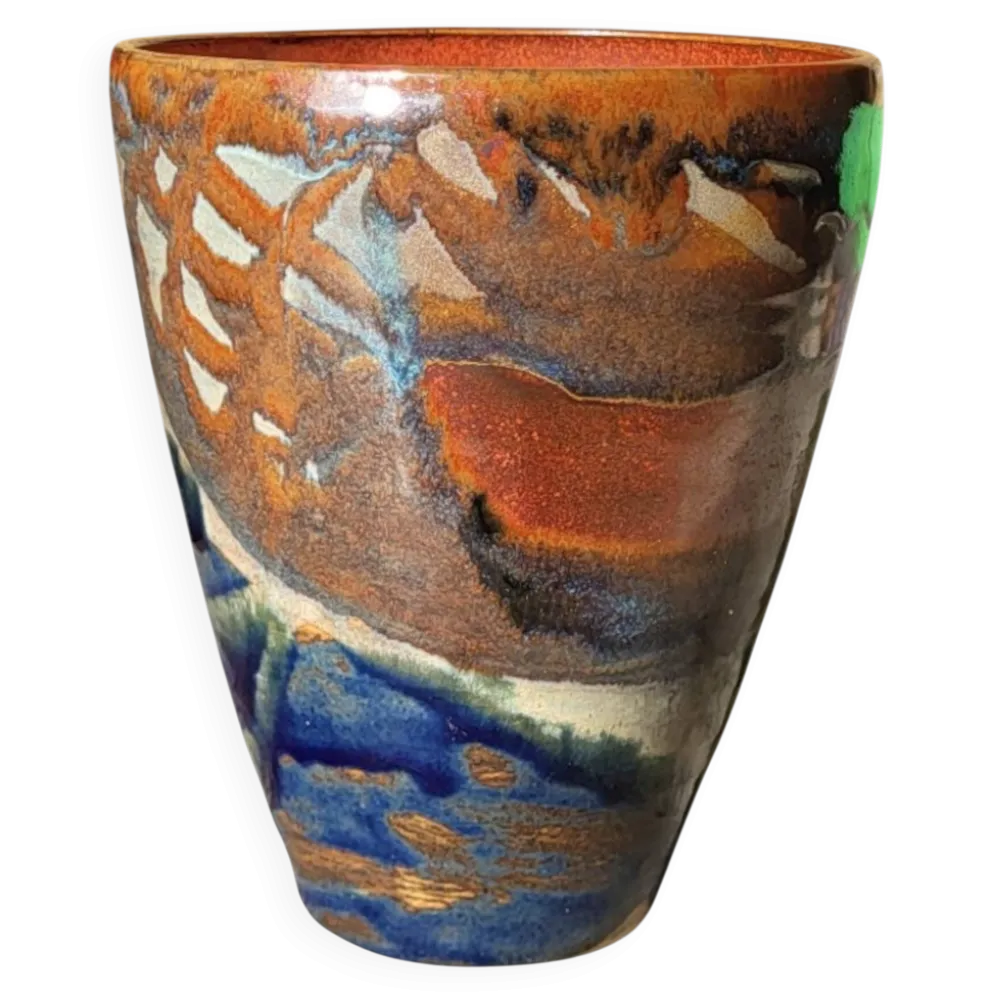 Vase en grès Puisaye