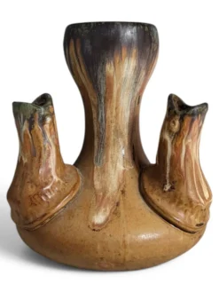 Vase en grès signé à la pointe Alfred Lebret (1871-1955)