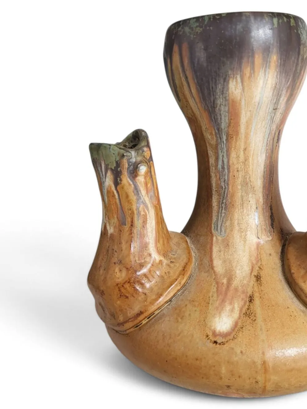 Vase en grès signé à la pointe Alfred Lebret (1871-1955)