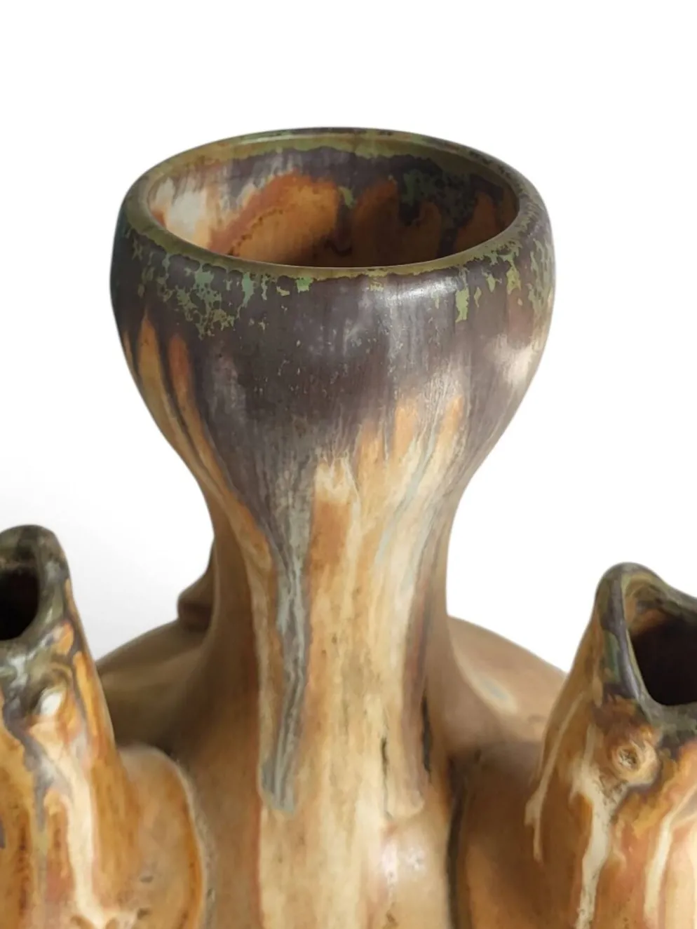 Vase en grès signé à la pointe Alfred Lebret (1871-1955)