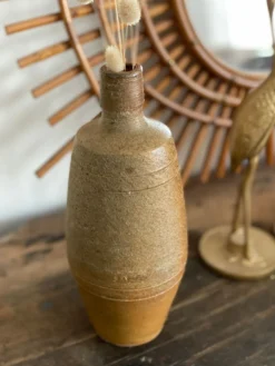 Vase en grès vintage
