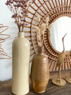 Vase en grès vintage