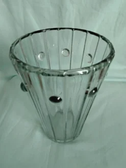 Vase en verre Art Déco