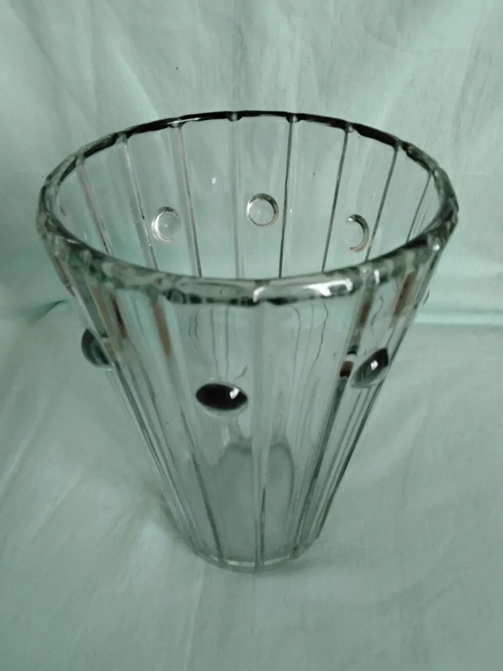 Vase en verre Art Déco