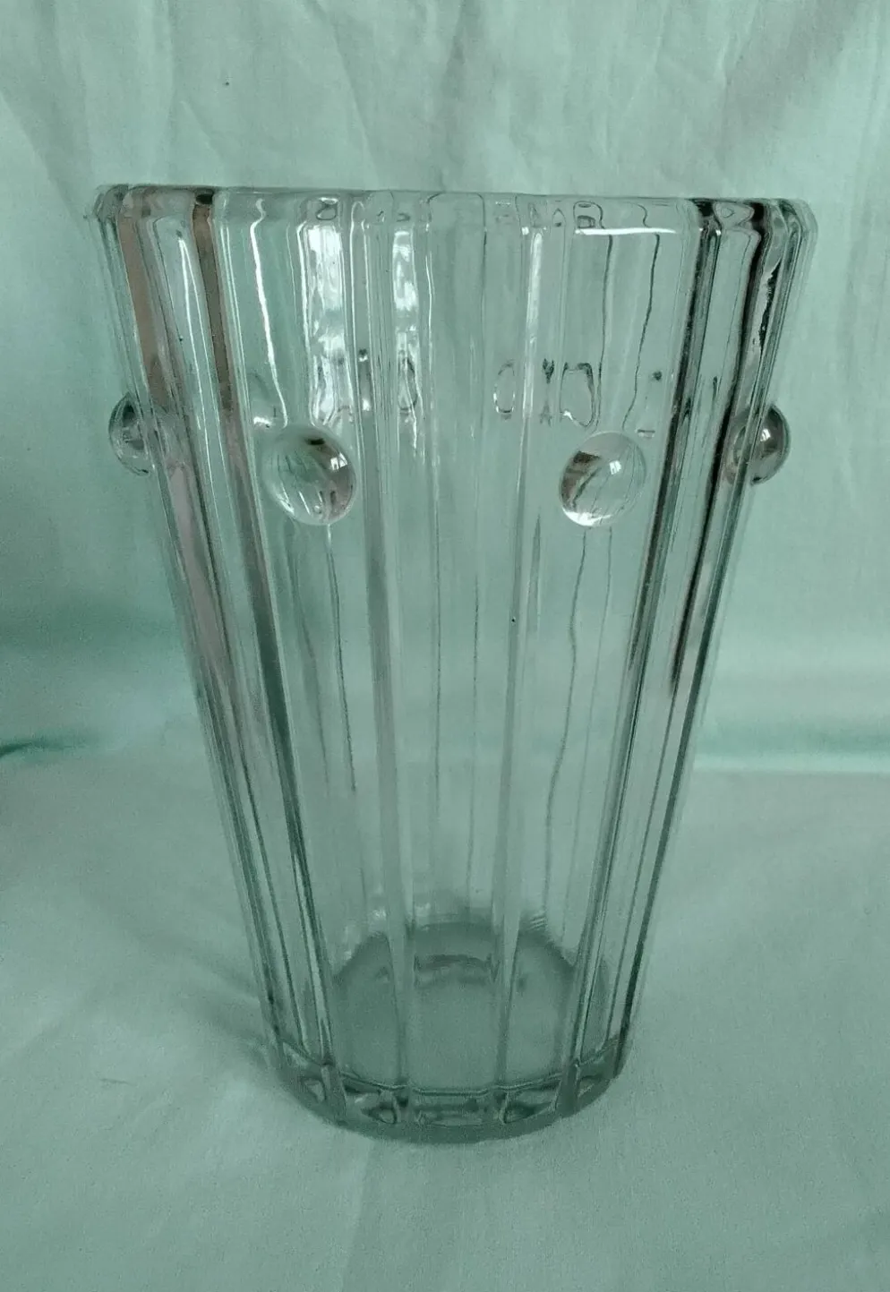 Vase en verre Art Déco