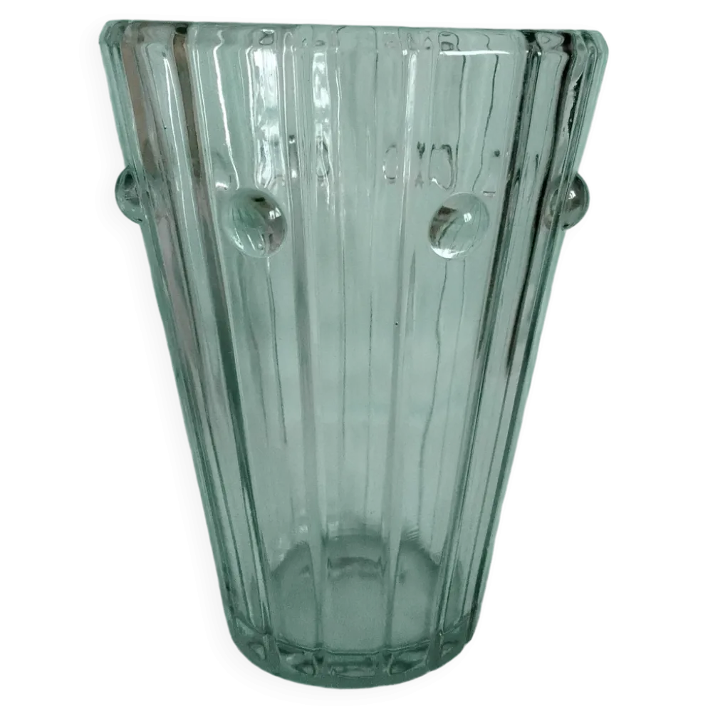 Vase en verre Art Déco