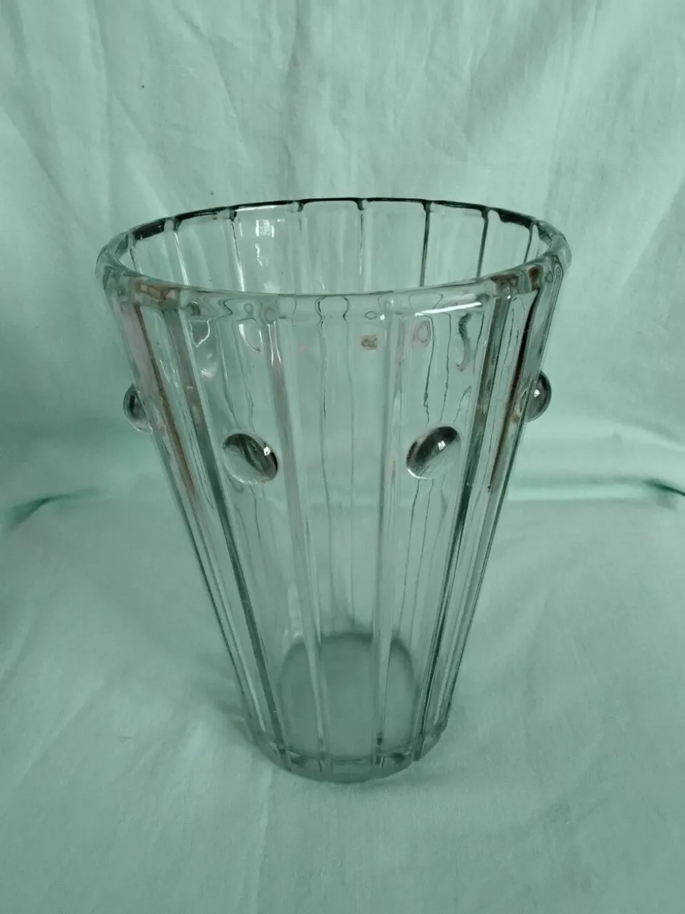 Vase en verre Art Déco