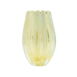 Vase en verre de Murano Cordonato D'Oro de Barovier & Toso, Italie, années 1950/1960.
