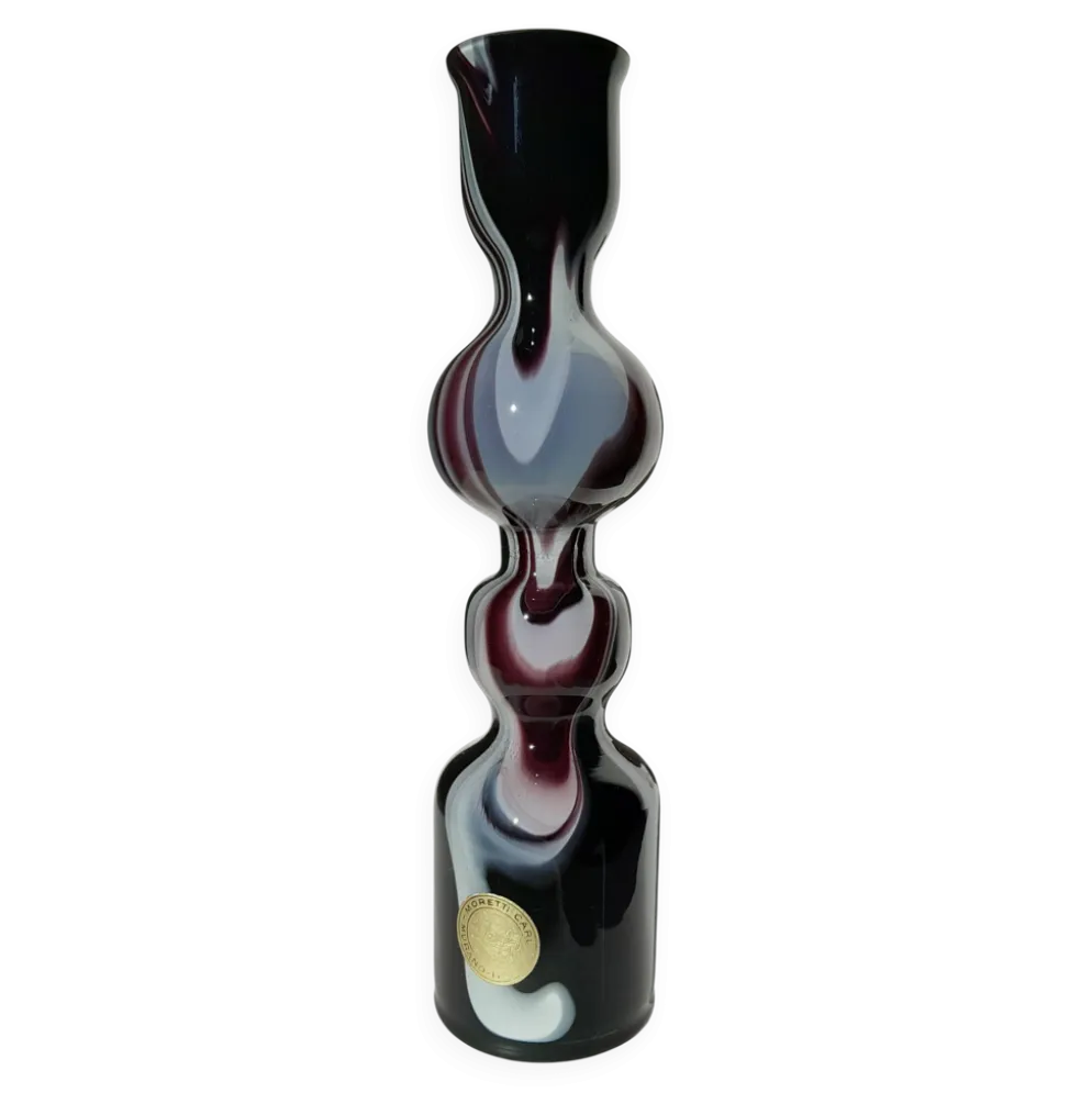 Vase en verre de Murano par Carlo Moretti