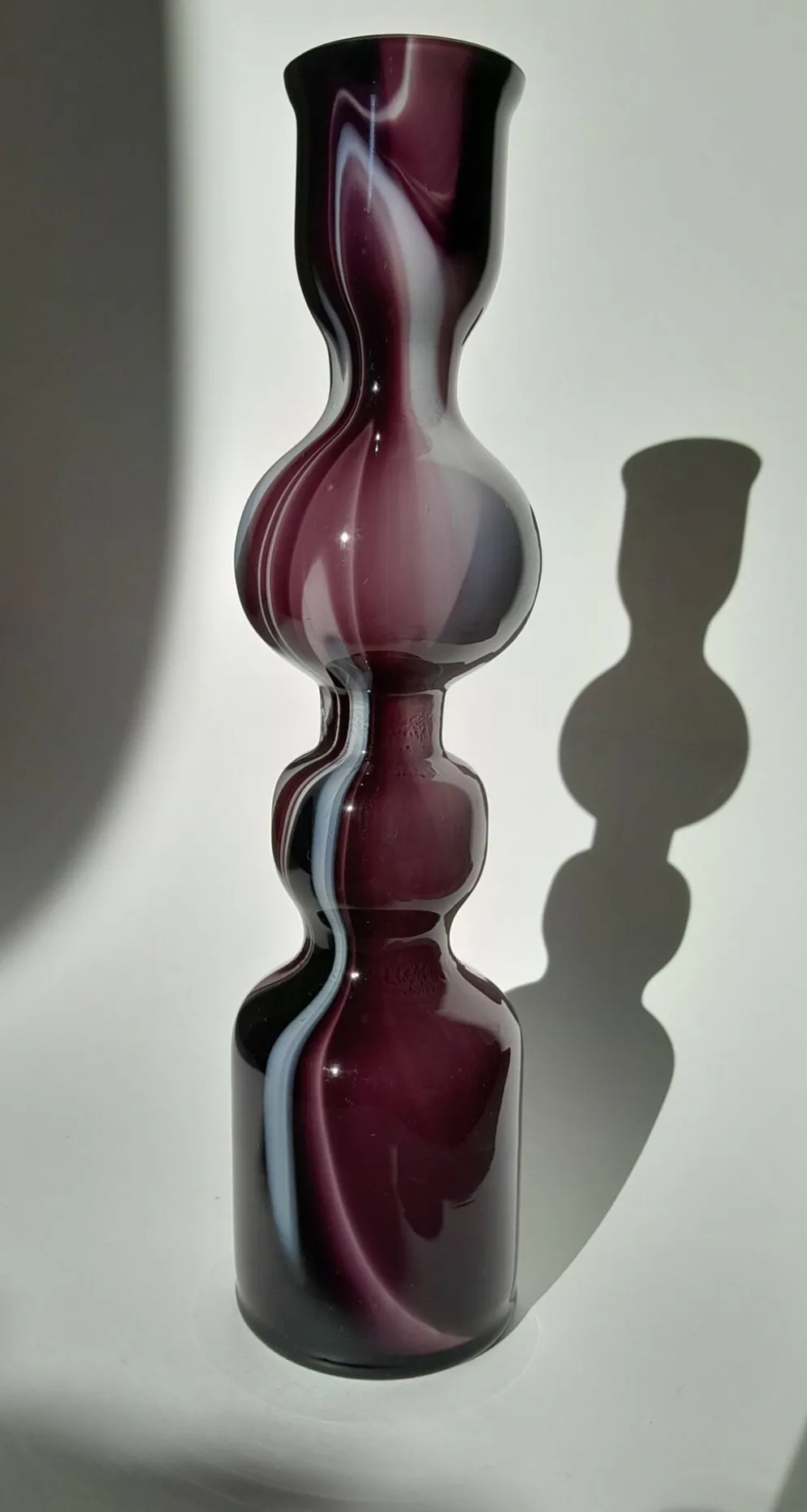 Vase en verre de Murano par Carlo Moretti