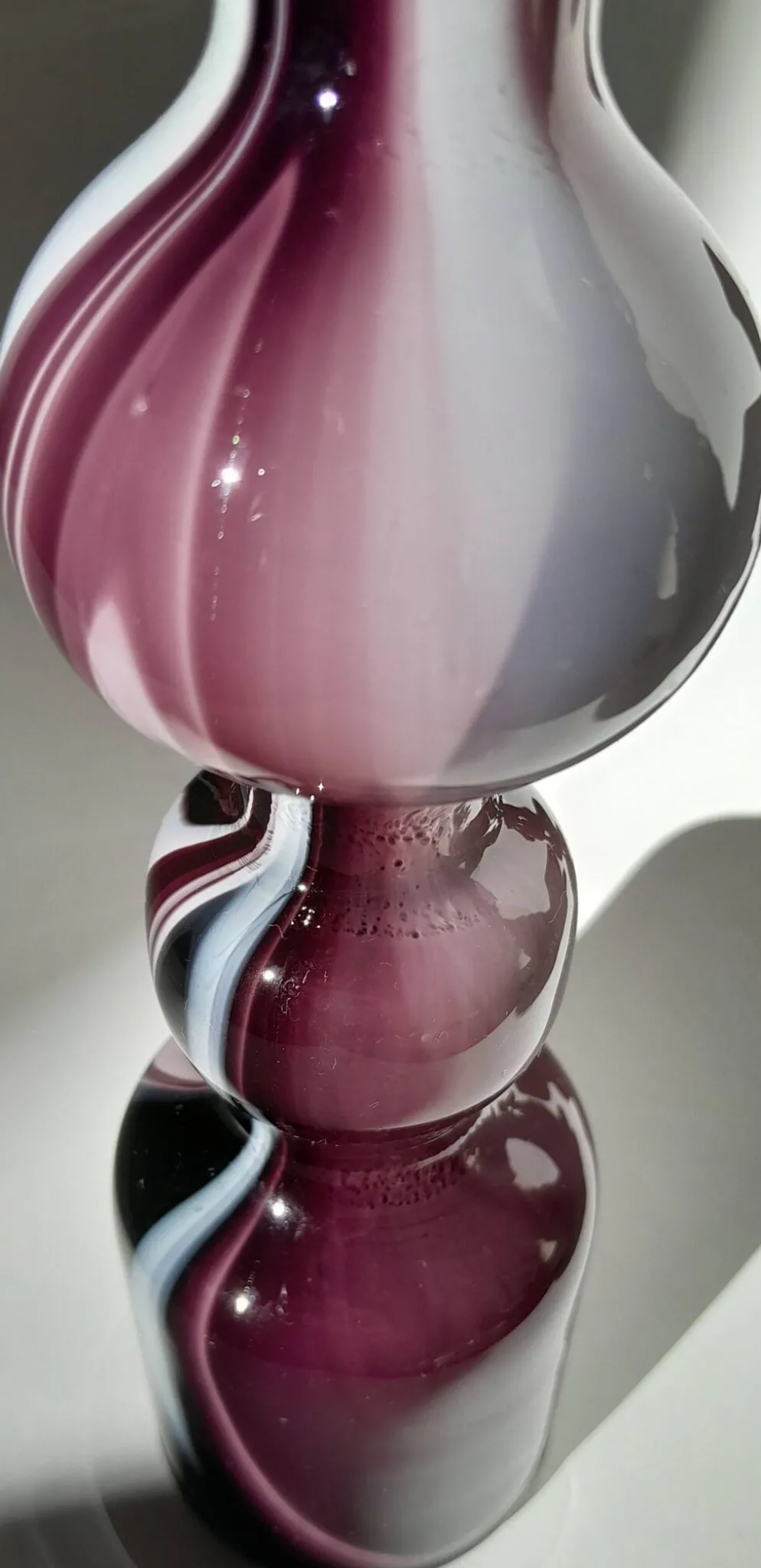 Vase en verre de Murano par Carlo Moretti
