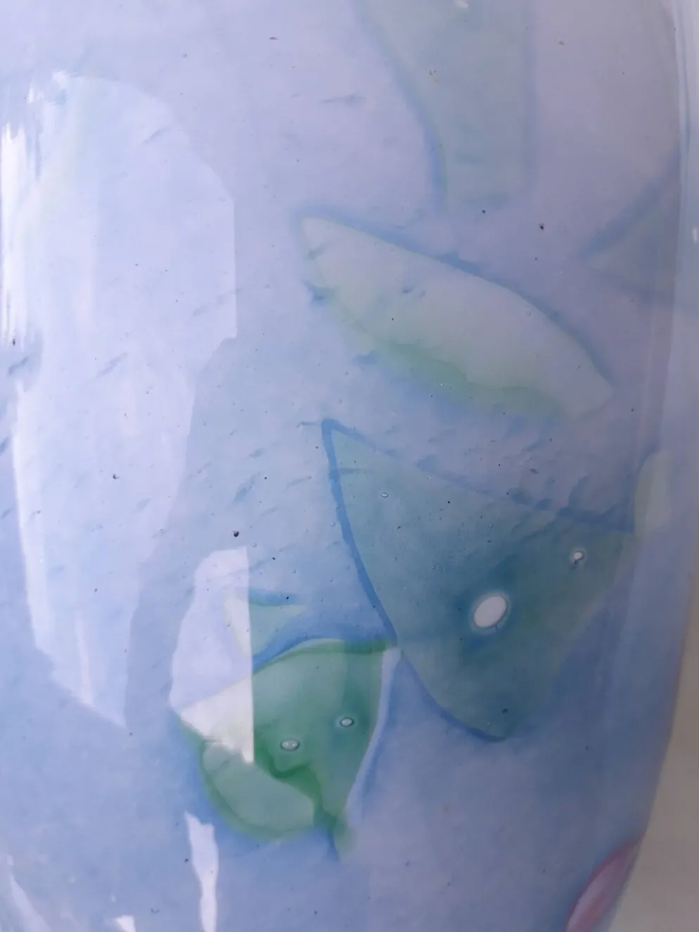 Vase en verre La Rochère
