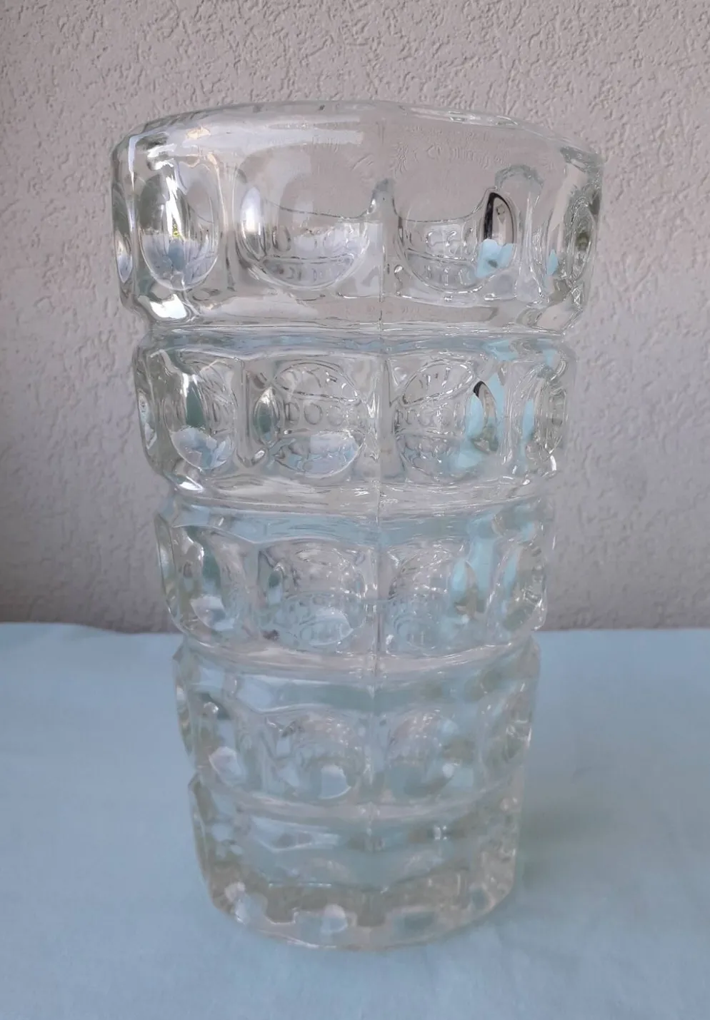Vase en verre tchèque