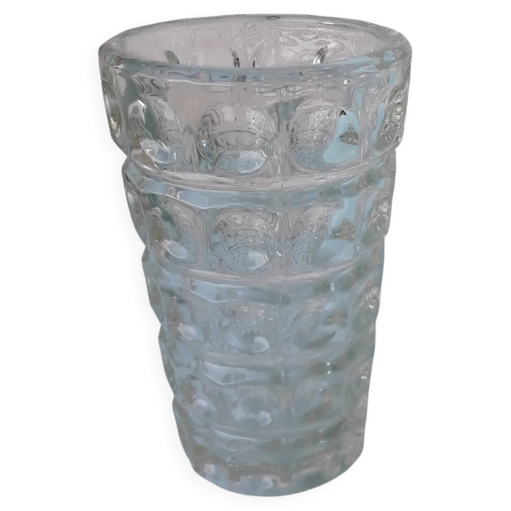 Vase en verre tchèque