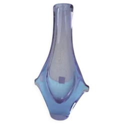 Vase en verre tchèque design