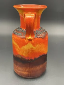 Vase Fat Lava Jasba N 602/12-25, Allemagne, années 1970