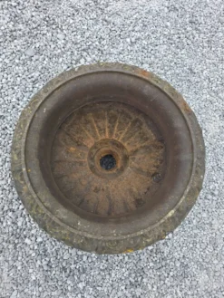 Vase médicis en fonte du XIXème