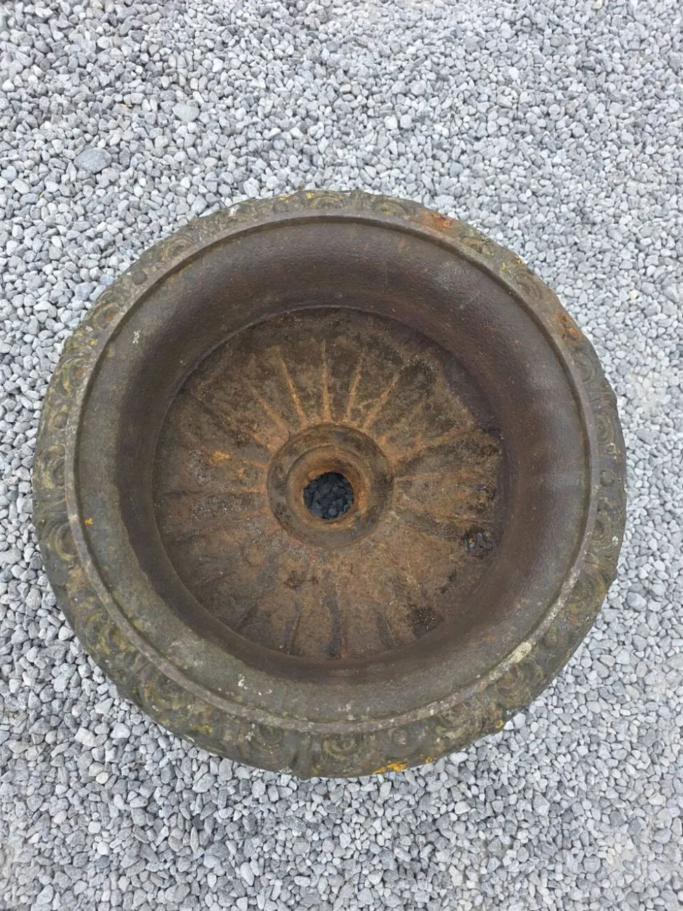 Vase médicis en fonte du XIXème