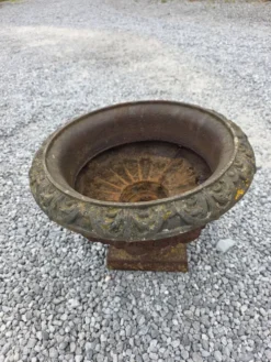Vase médicis en fonte du XIXème