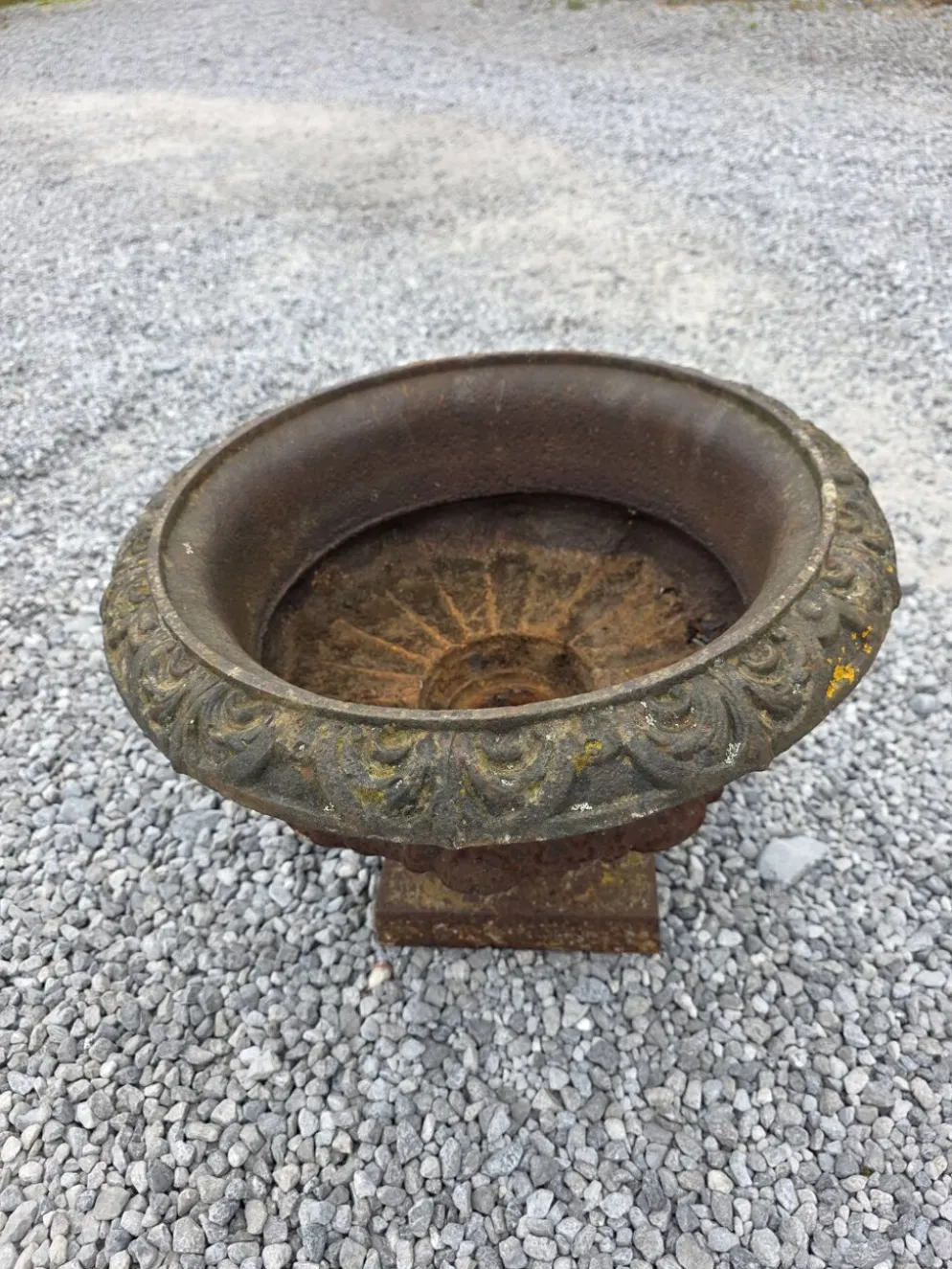 Vase médicis en fonte du XIXème